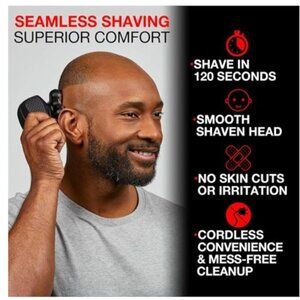 NIB Remington Balder Pro rotary Dual Track Smooth Flex Home Travel Head Shaver